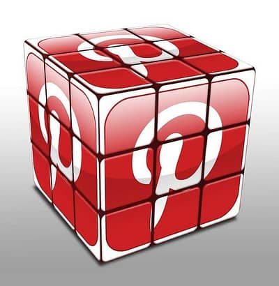 pinterest logo cube